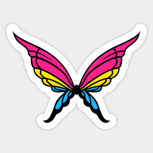 Pan Butterfly Sticker